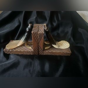 Vintage Antique Walrus/Sea Lion Bookends